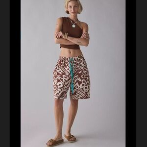 BDG Bradley Baggy Longline Cotton Shorts